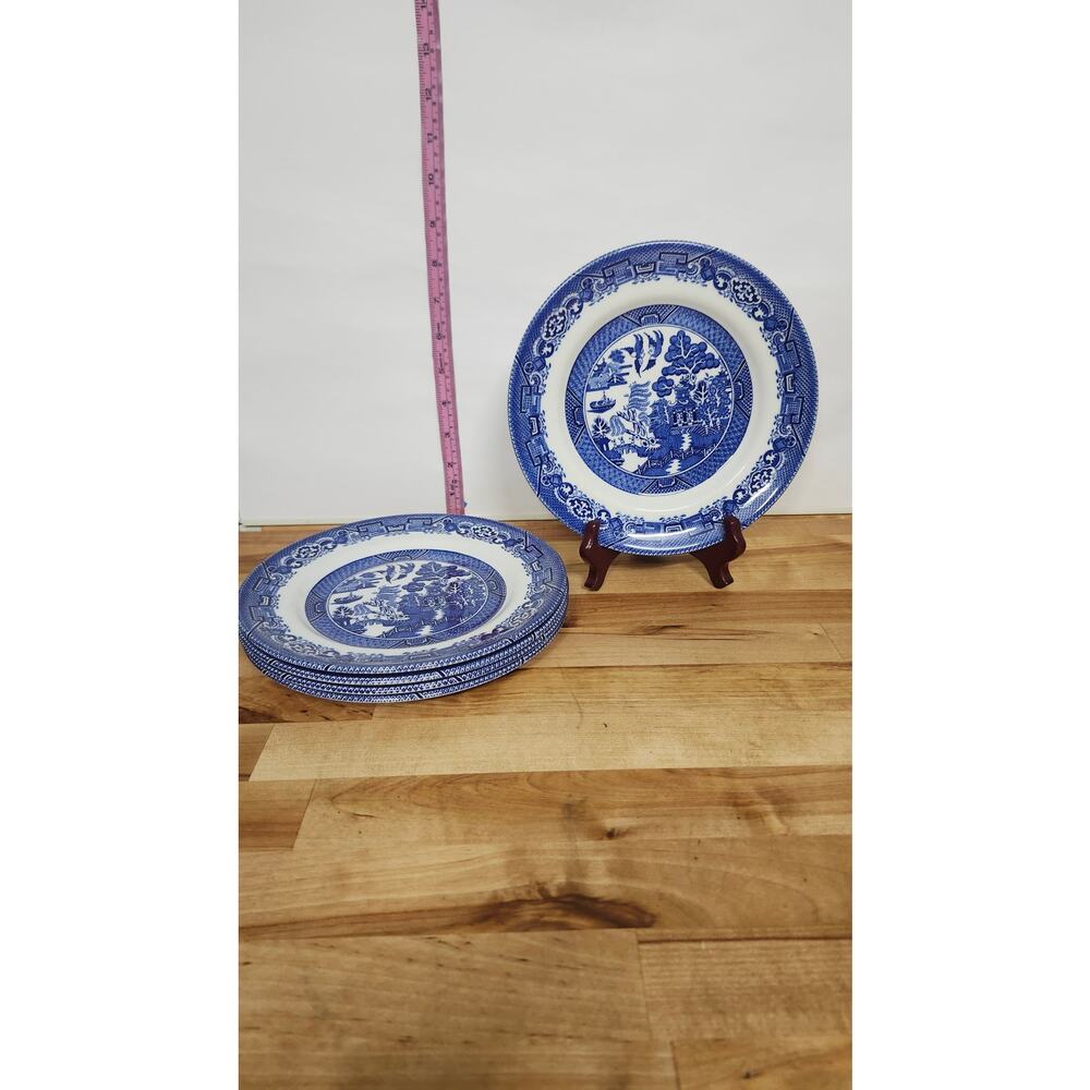 Set of 5 Wood and Son 8 inch side plates